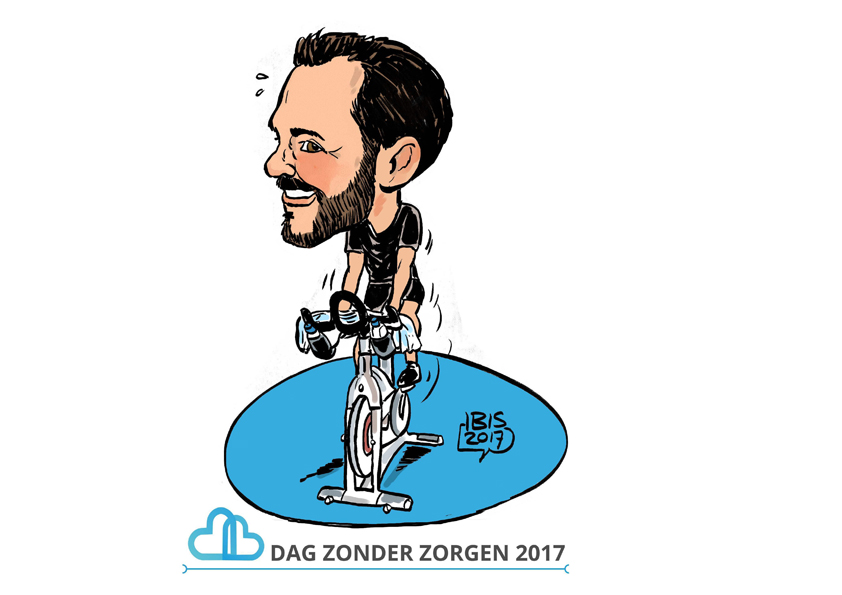 Spinningmarathon Dag Zonder Zorgen op De Digitale Stad Nieuwegein